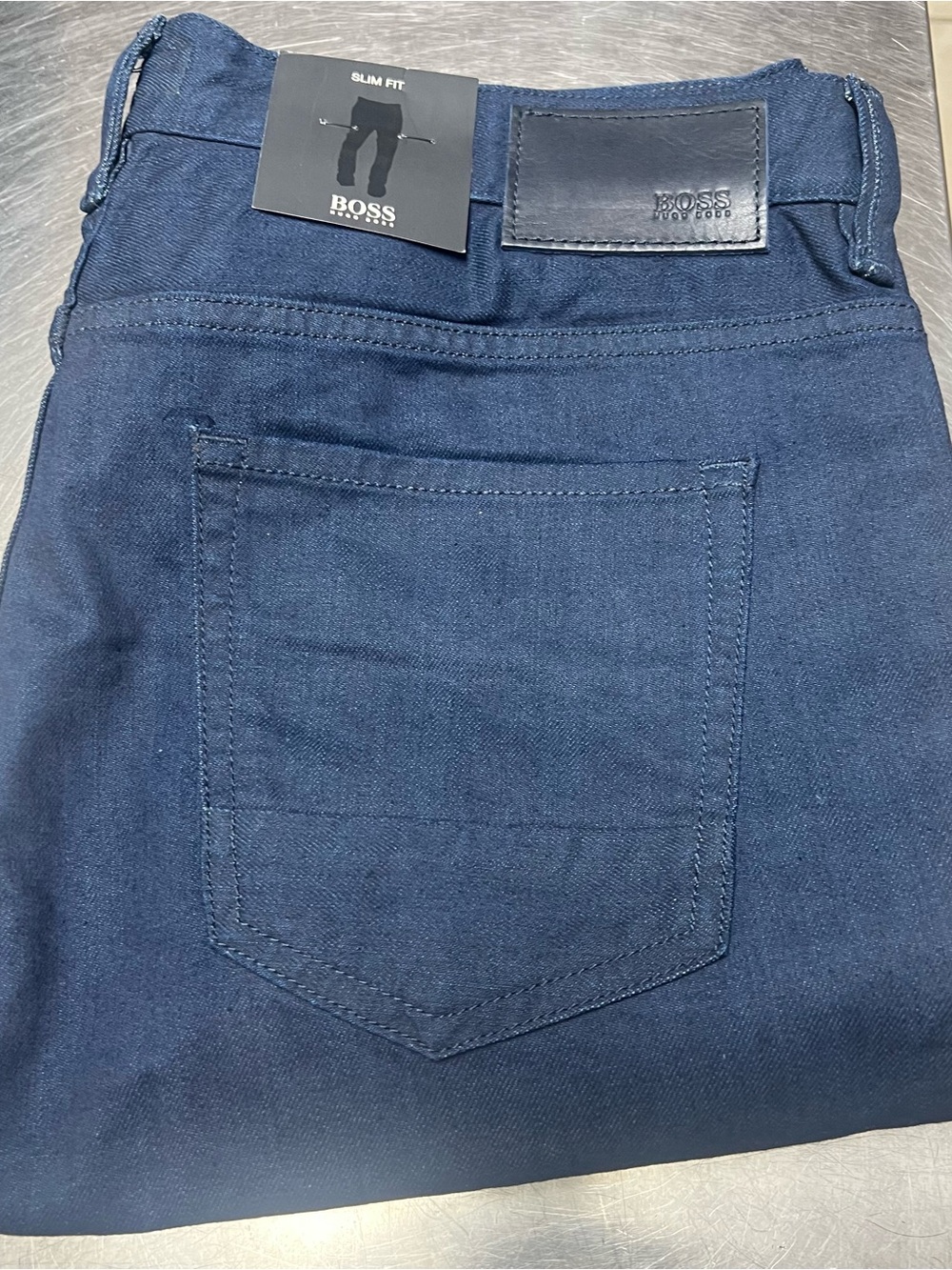 BOSS Slim Fit Men’s Jeans - Dark Navy